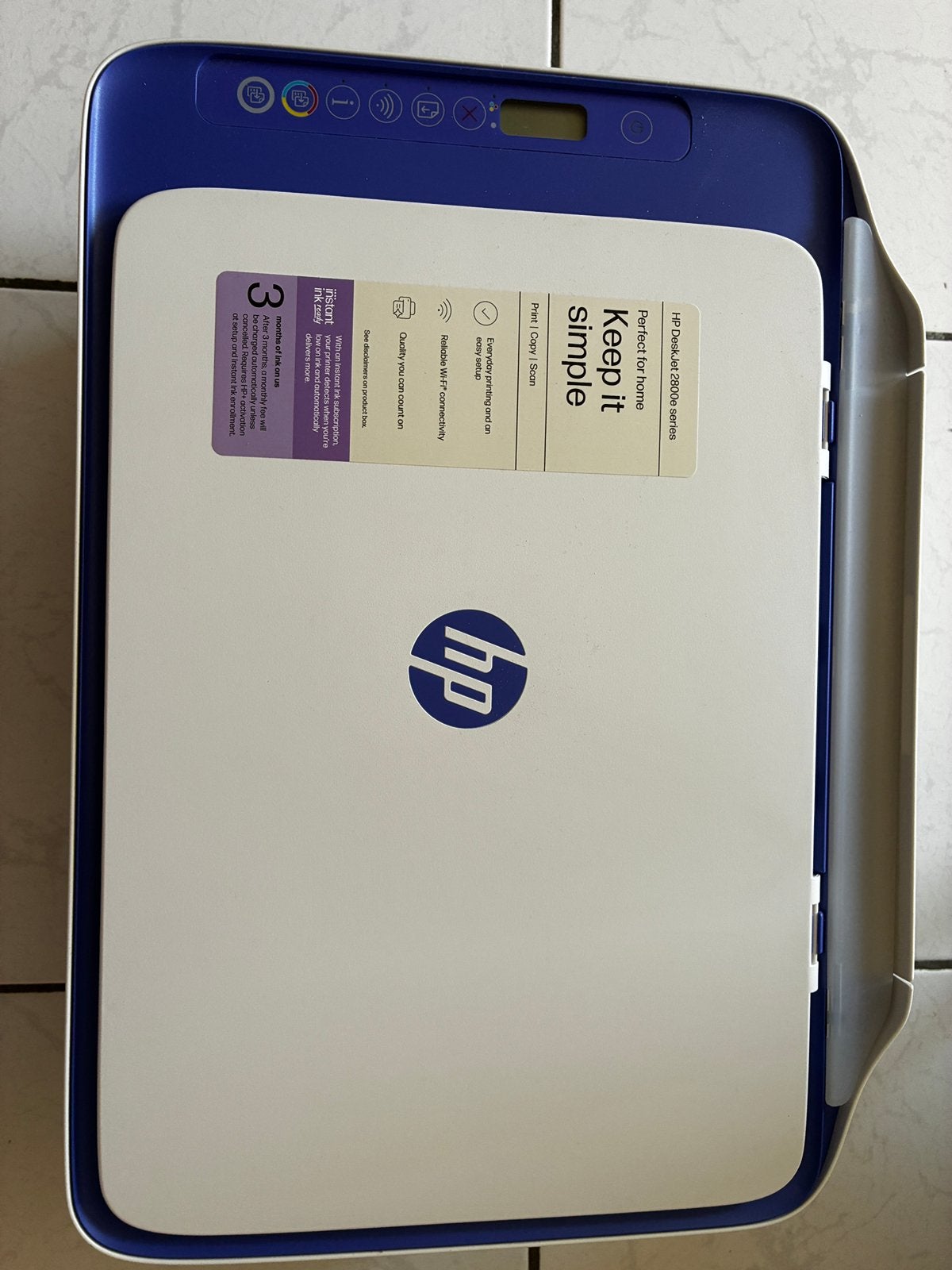 HP Deskjet 2821e, Computers en Software, Printers, Ophalen, Gebruikt, Printer, Inkjetprinter