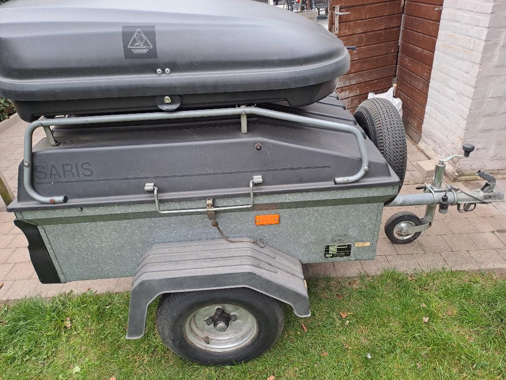 Bagage kar incl dakkoffer, Ophalen, Gebruikt