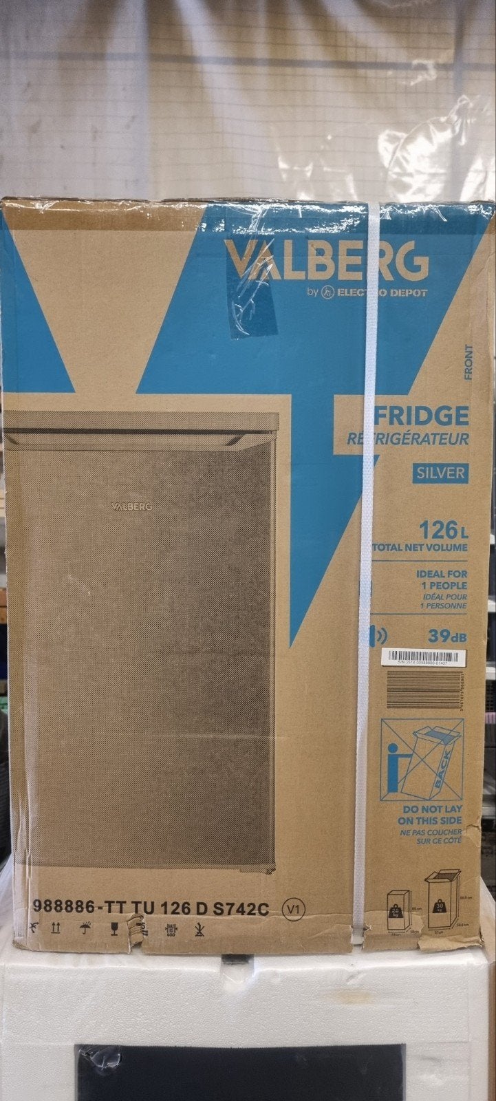 koelkast Valberg tafelmodel, Electroménager, Neuf, Enlèvement, 45 à 60 cm, 100 à 150 litres