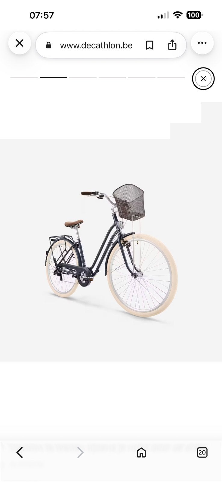 Dames/meisjesfiets maat s/m, Ophalen, Zo goed als nieuw, Dames