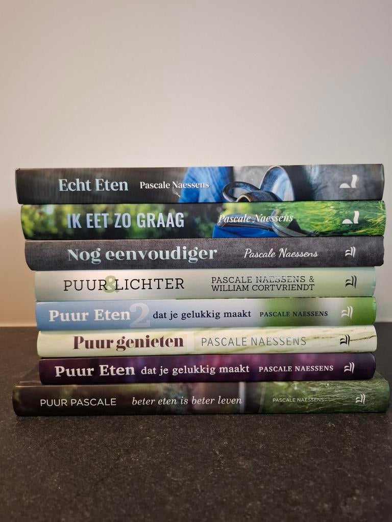 Pakket kookboeken Pascale Naessens, Boeken, Ophalen of Verzenden