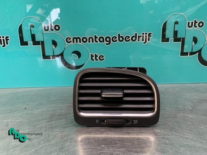 Luchtrooster Dashboard van een Volkswagen Golf (Golf 09-), Gebruikt, -, Volkswagen, -
