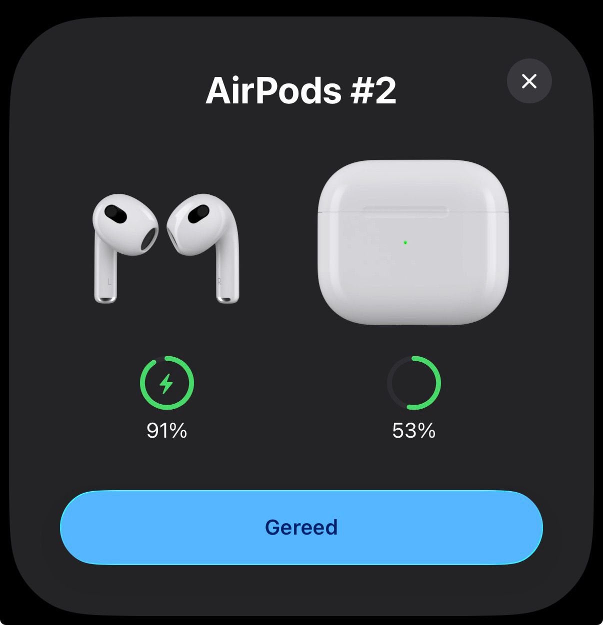 AirPods 3 met MagSafe Charging Case Nieuw & Fabrieksgeseald, Autres marques, Comme neuf, Blanc, Intra-auriculaires (Earbuds)