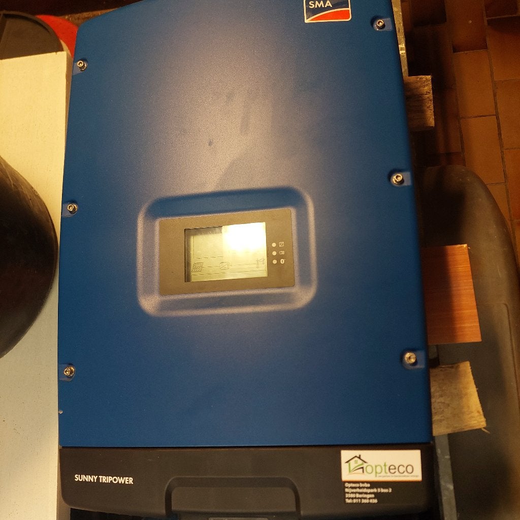 Omvormer SMA STP 10000TL-20, Doe-het-zelf en Bouw, Zonnepanelen en Toebehoren, Ophalen, Zo goed als nieuw