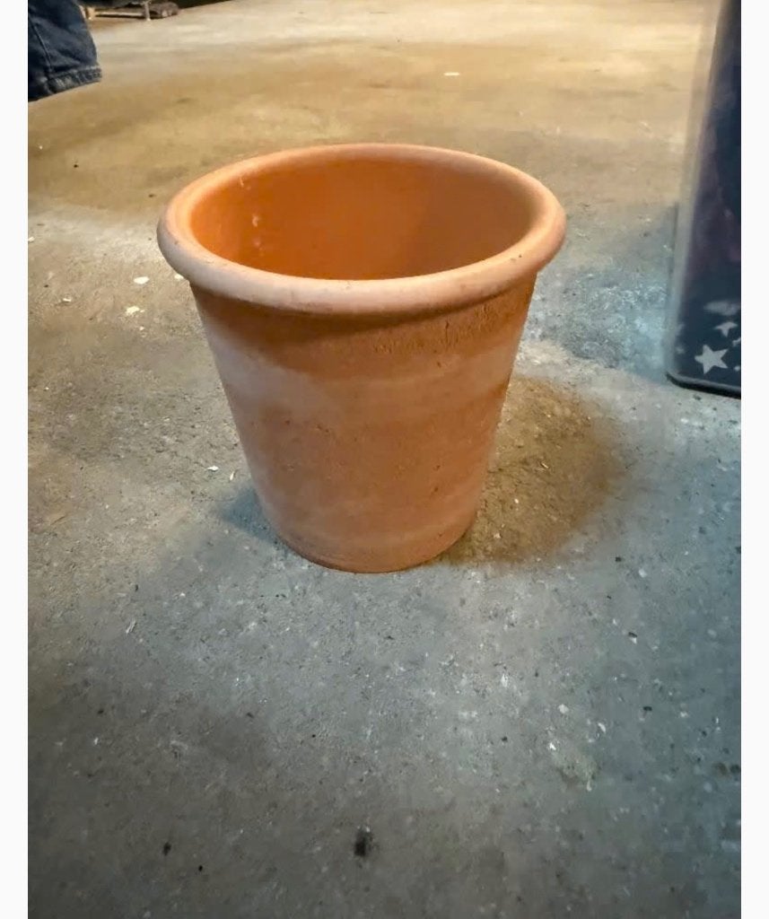 Pot H&M Home terracotta, Neuf, Enlèvement ou Envoi, Moins de 25 cm, Rond