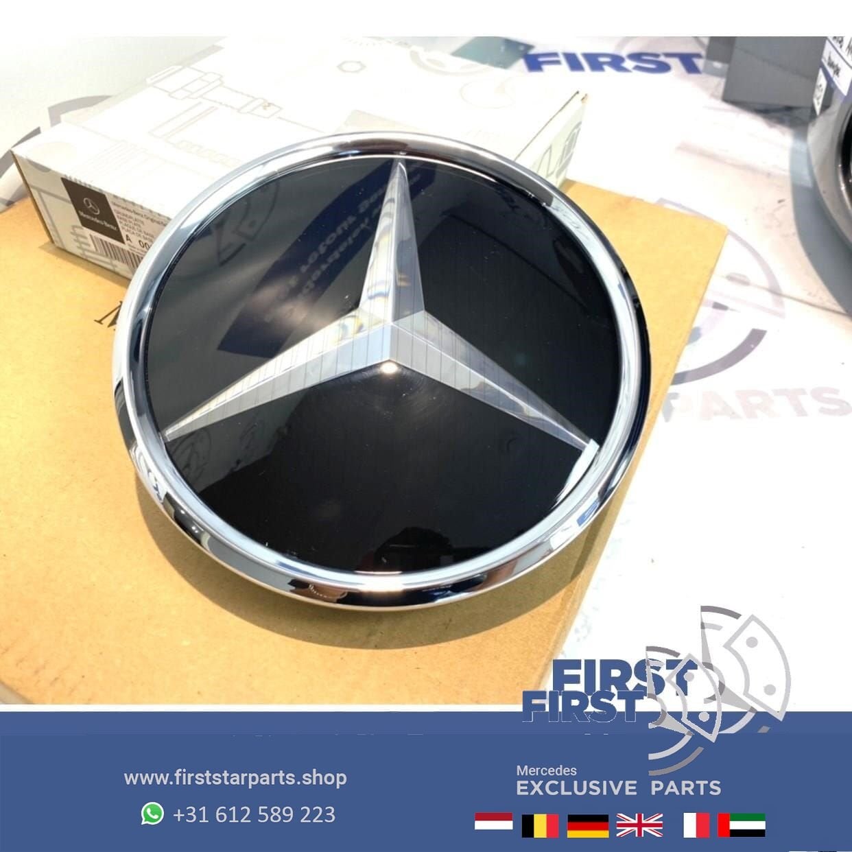A0008880000 Mercedes AMG STER LOGO GLAS W176 W205 W117 W213, Auto-onderdelen, Gebruikt, -, Ophalen of Verzenden, -