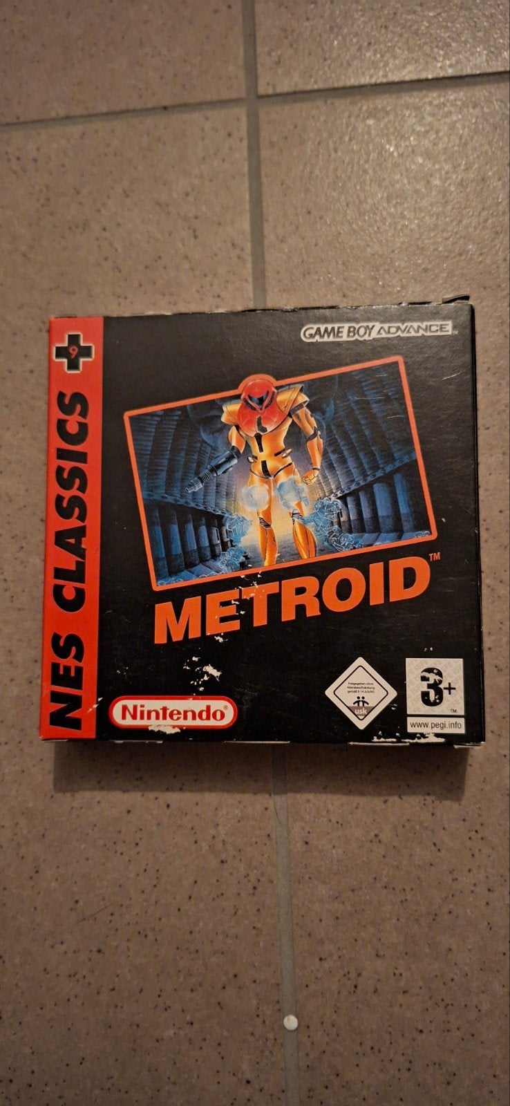 Metroud NES Classic GBA CIB + ONGEKRASTE VIP KAART, Consoles de jeu & Jeux vidéo, Jeux | Nintendo Game Boy, Enlèvement ou Envoi