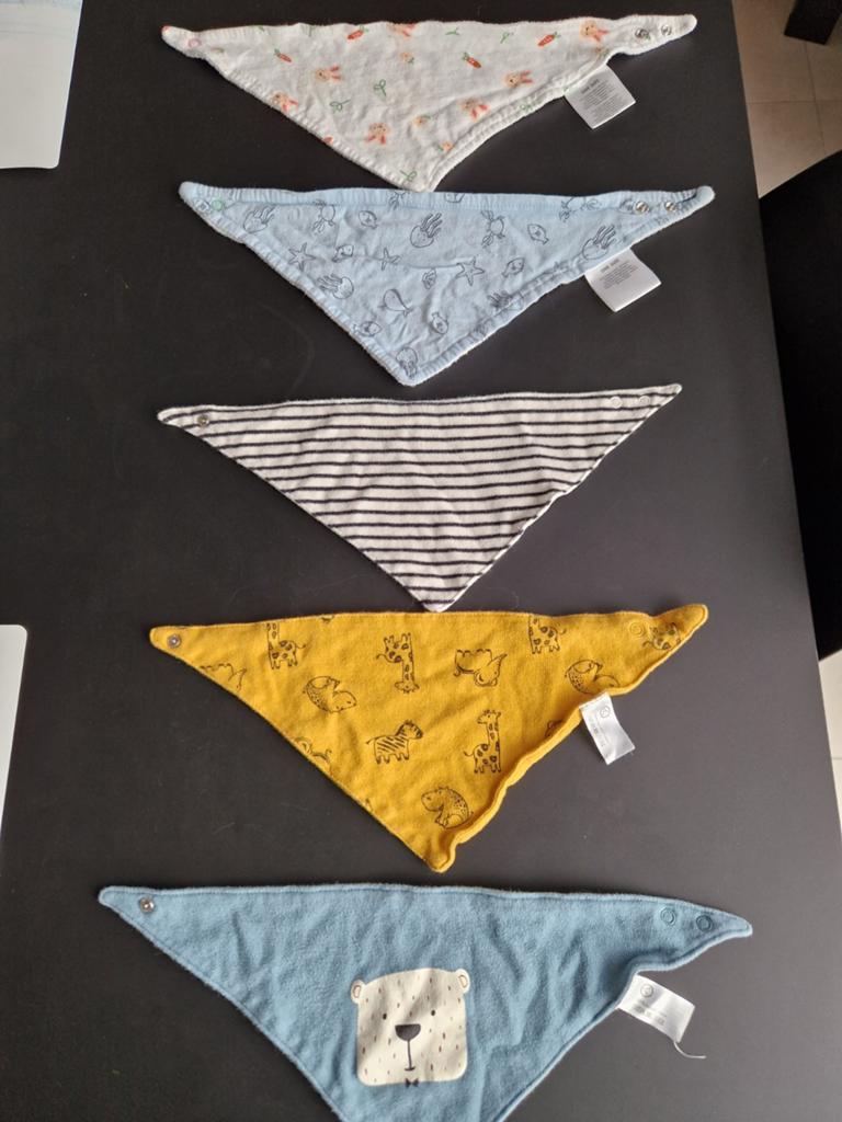 Hoek slabbetjes voor baby, Kinderen en Baby's, Babykleding | Overige, Ophalen of Verzenden