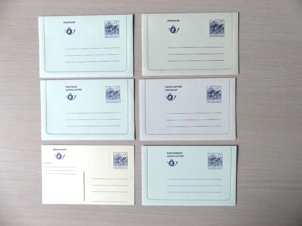 1986 : Buzin Kluut : geïllustreerde briefkaart en postbladen, Postzegels en Munten, Postzegels | Europa | België, Ophalen of Verzenden