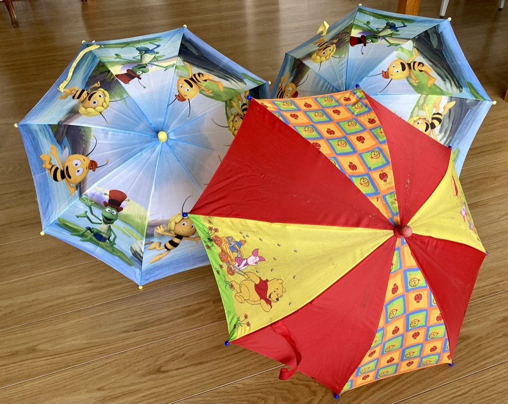 3 jolis parapluies enfant - 4€ pièce, Enlèvement, Utilisé