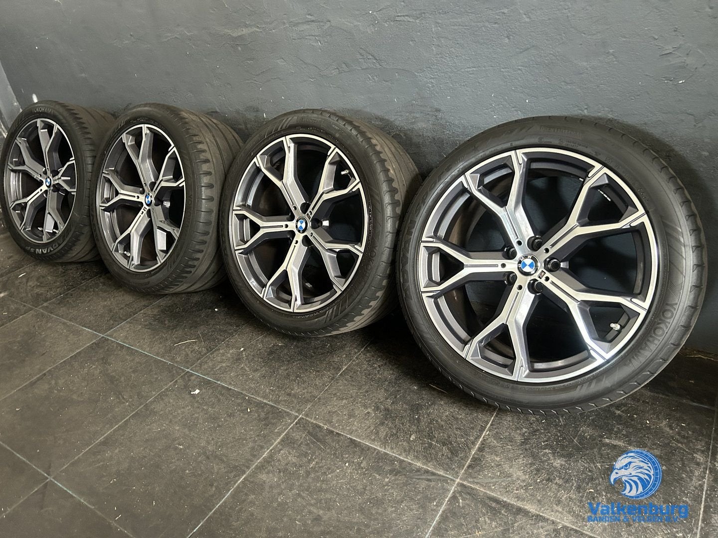 6-7mm! Originele BMW X5 X6 G05 G06 Style 741M 21 inch breeds, Gebruikt, -, 275 mm, -