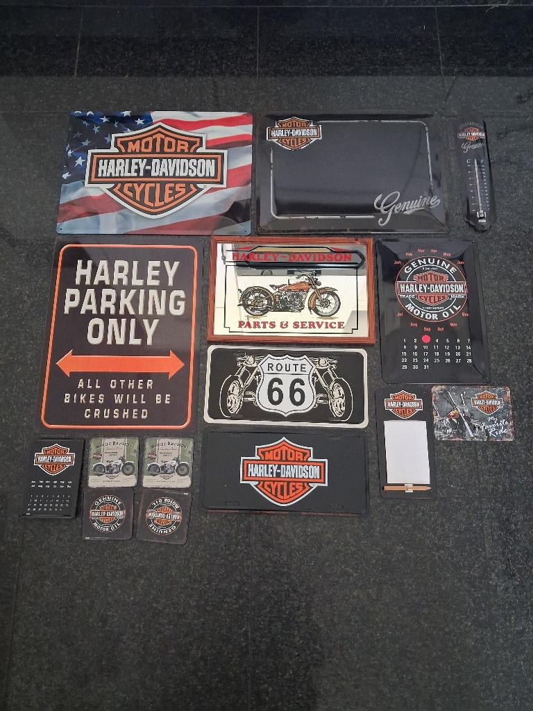 Harley davidson borden, spiegel...., Enlèvement