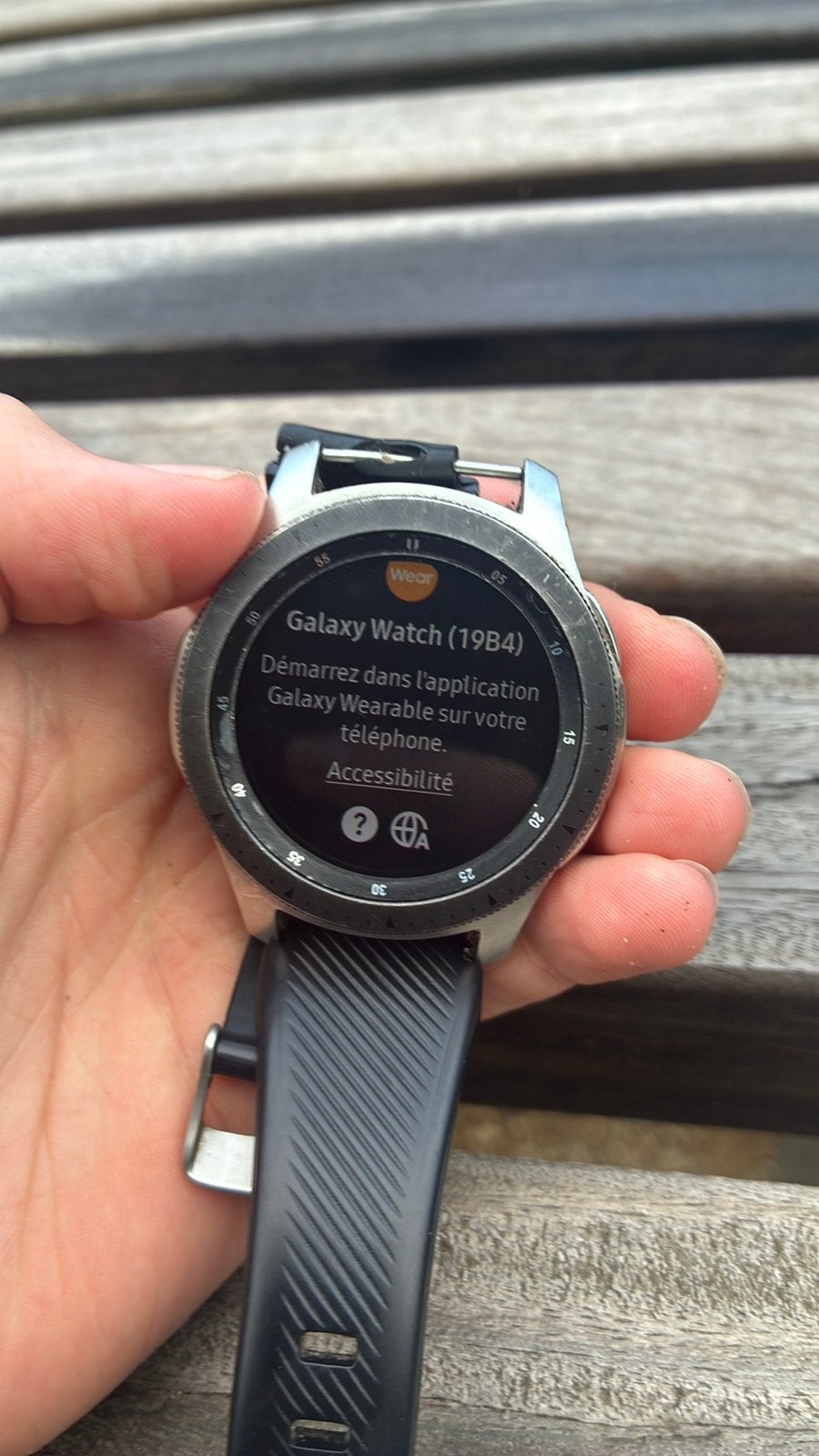 Samsung Galaxy Watch, Ophalen of Verzenden, Gebruikt
