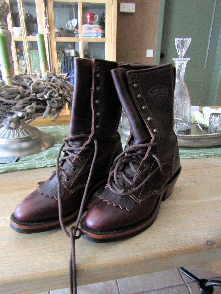 Boulet boots dames, Comme neuf, Brun, Enlèvement, Boots et Botinnes