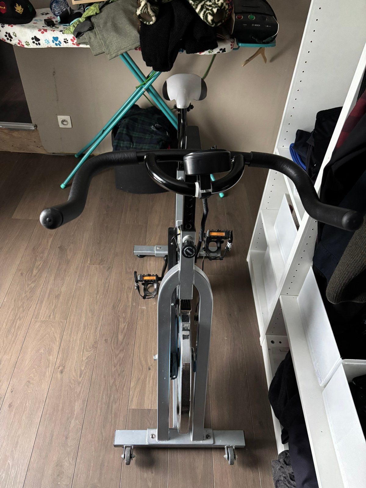Spinning fiets, Sport en Fitness, Ophalen, Gebruikt, Spinningfiets, Metaal