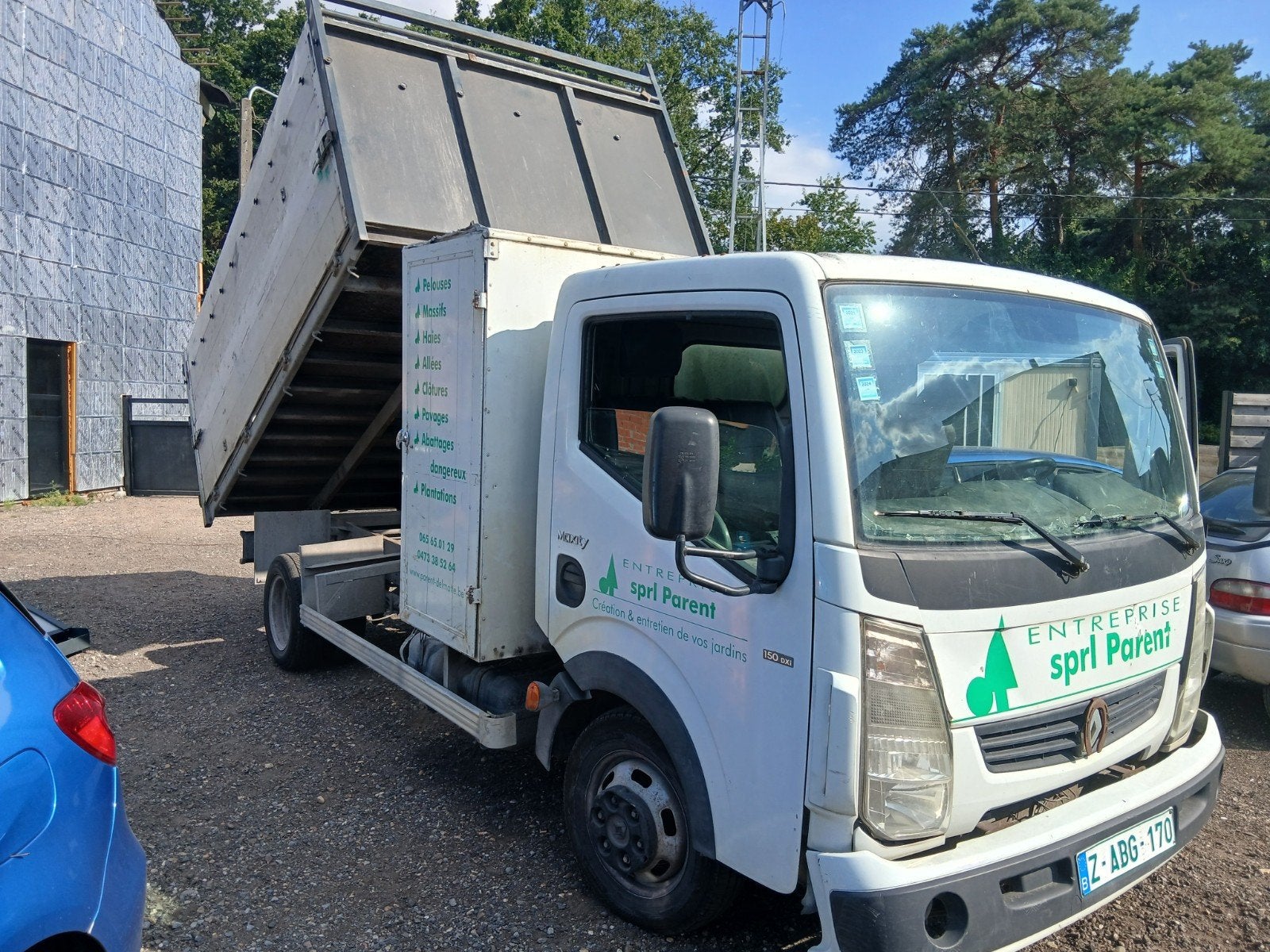 benne basculante Renault Maxity 3,0 L 180 000 km, Achat, Attache-remorque, Renault, Particulier