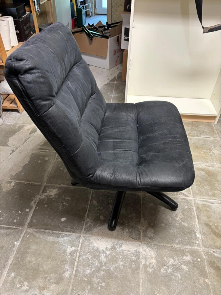 Fauteuil pivotant, Maison & Meubles, Fauteuils, Moins de 75 cm, Synthétique, Enlèvement, Utilisé