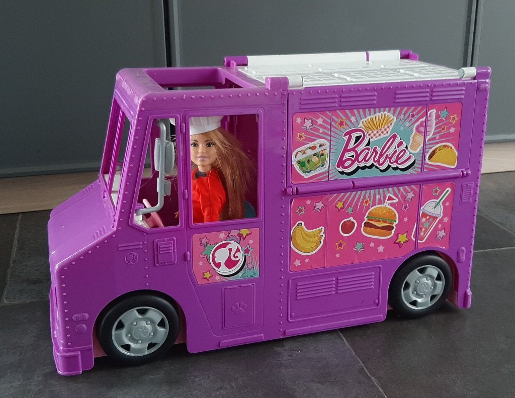 foodtruck barbie, Enlèvement, Comme neuf, Barbie