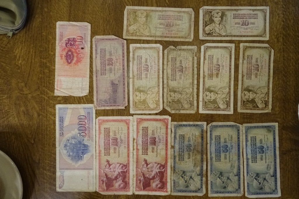Bankbiljetten voormalig Joegoslavië, Postzegels en Munten, Bankbiljetten | Europa | Niet-Eurobiljetten, Ophalen of Verzenden, Joegoslavië
