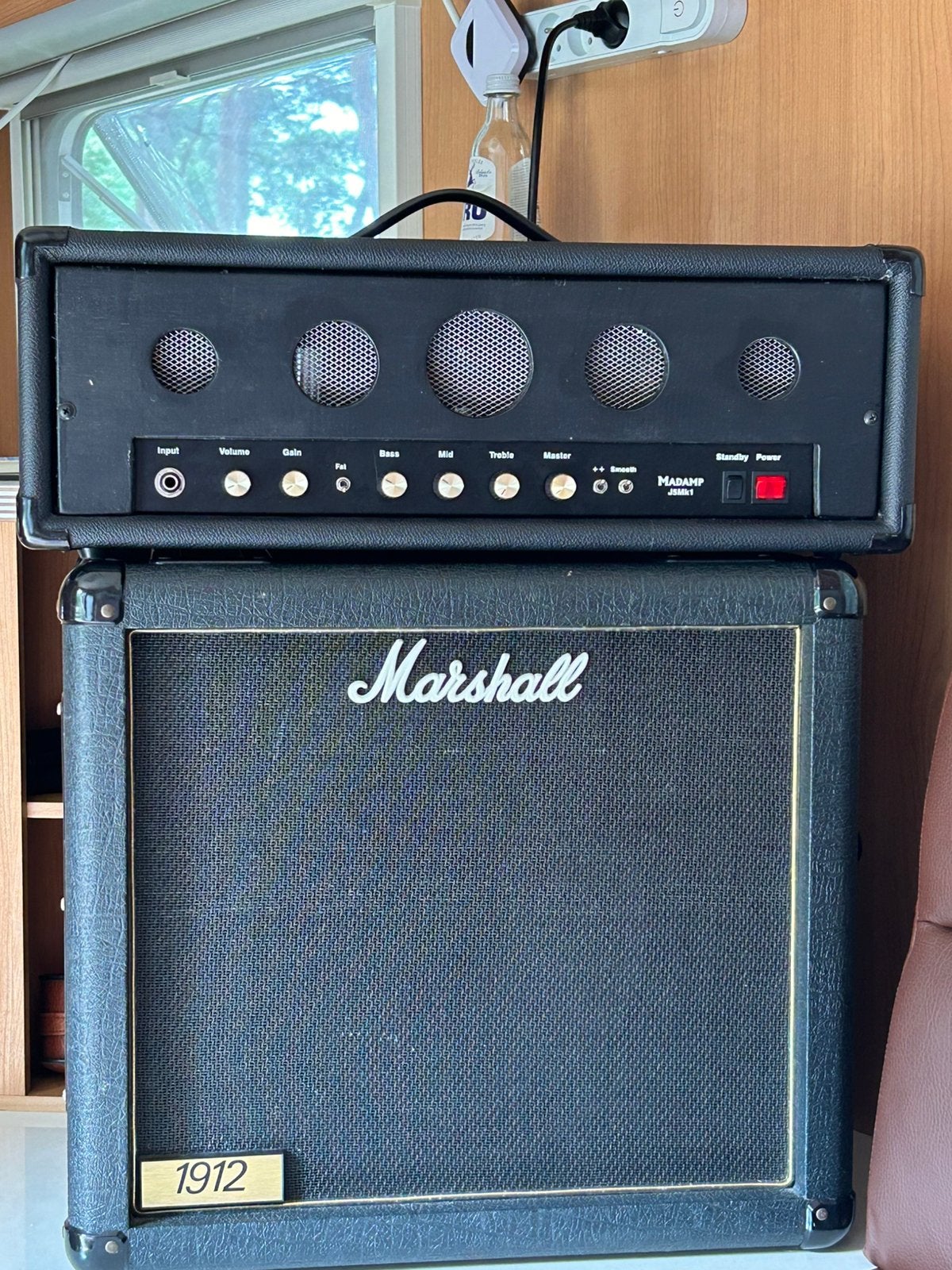 Marshall 1912 cab,Madamp J5MK1, Muziek en Instrumenten, Versterkers | Bas en Gitaar, Ophalen, Gebruikt, Gitaar, Minder dan 50 watt