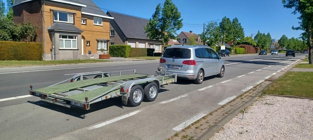 Te huur aanhangwagen  MTM 2000kg keuring alles in orde, Autos : Divers, Remorques, Enlèvement