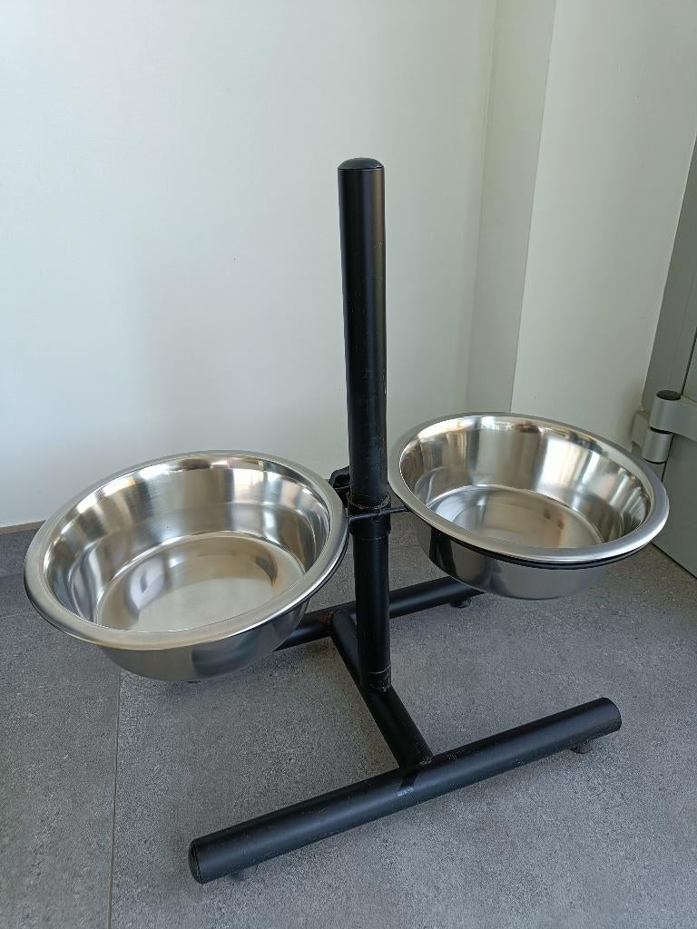 Hondenvoerbak, Ophalen, Verstelbaar, Gebruikt