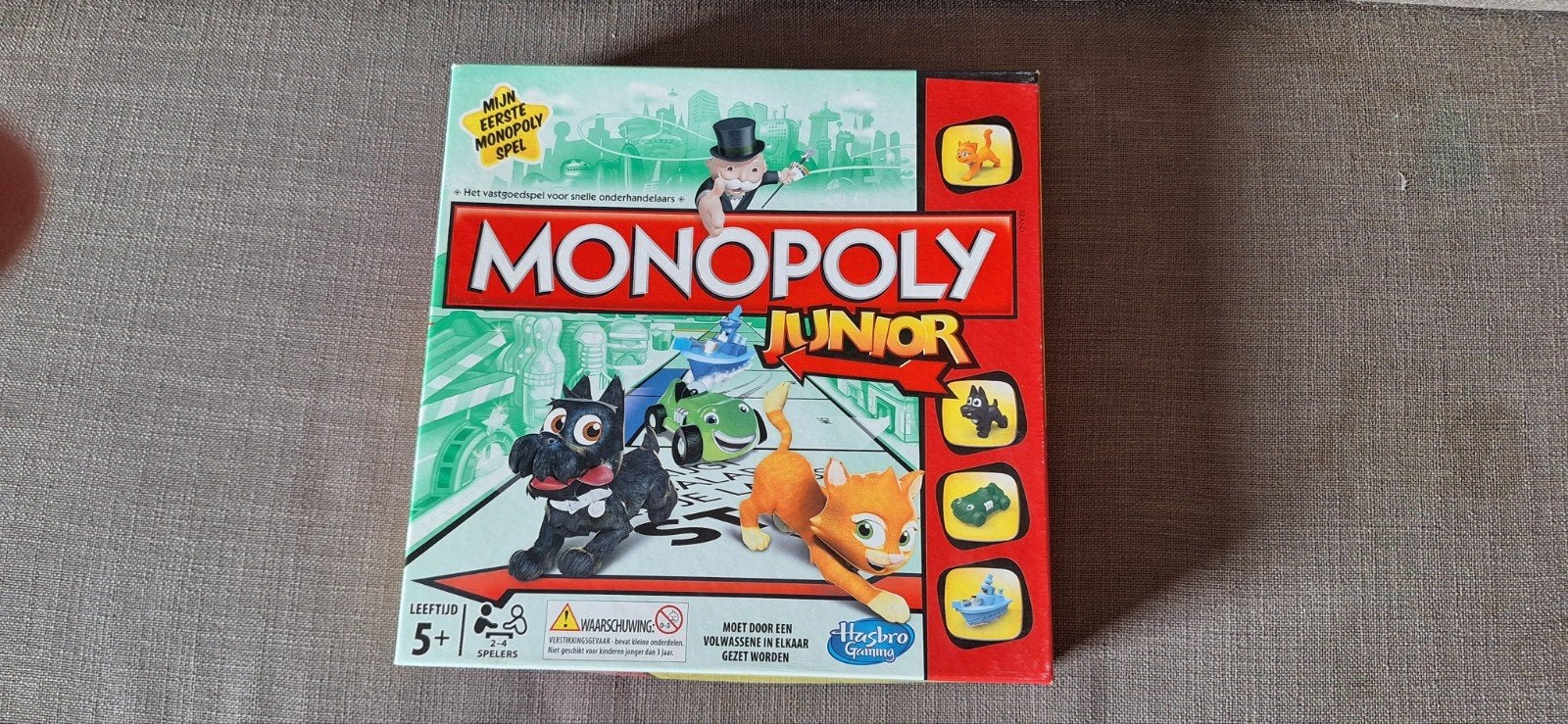 monopoly junior, Ophalen