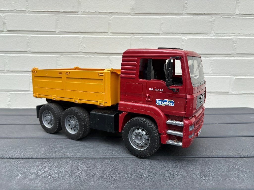 Camion à benne basculante/à benne basculante Bruder MAN, Enlèvement ou Envoi, Comme neuf