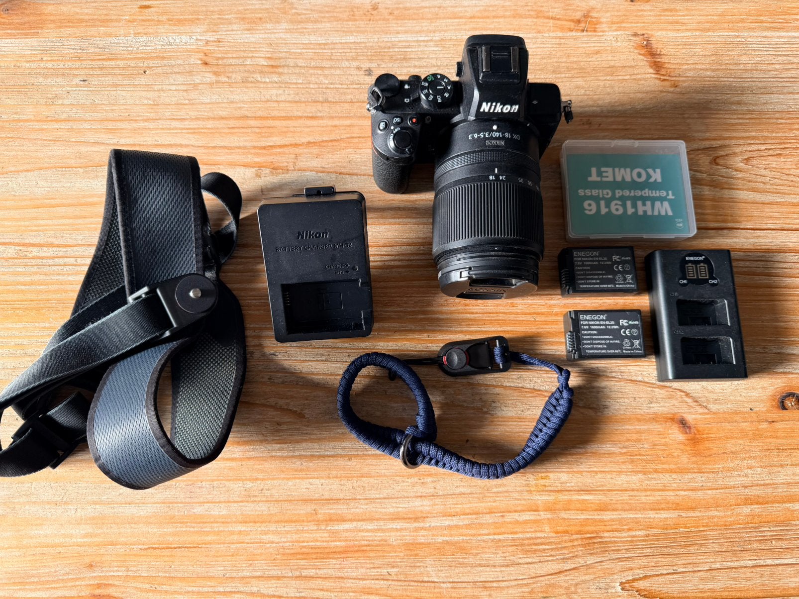 Nikon Z50 + Nikkor 18-140mm + accessoires!, Audio, Tv en Foto, Ophalen, Zo goed als nieuw, Oplader, Nikon
