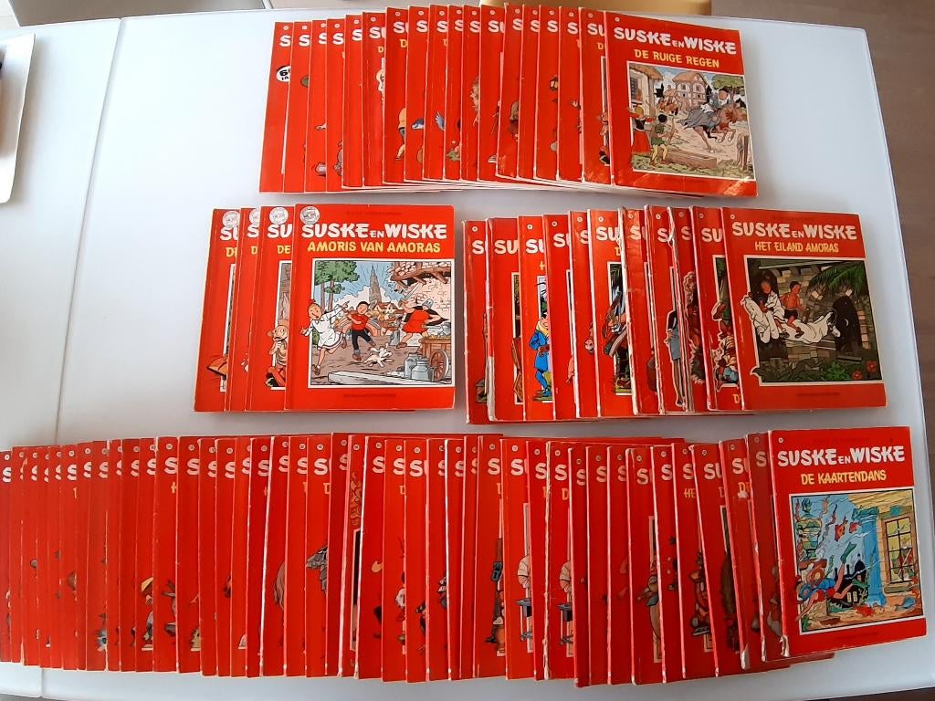 Lot de bandes dessinées de Suske et Wiske, Plusieurs BD, Enlèvement, Utilisé, Willy Vandersteen
