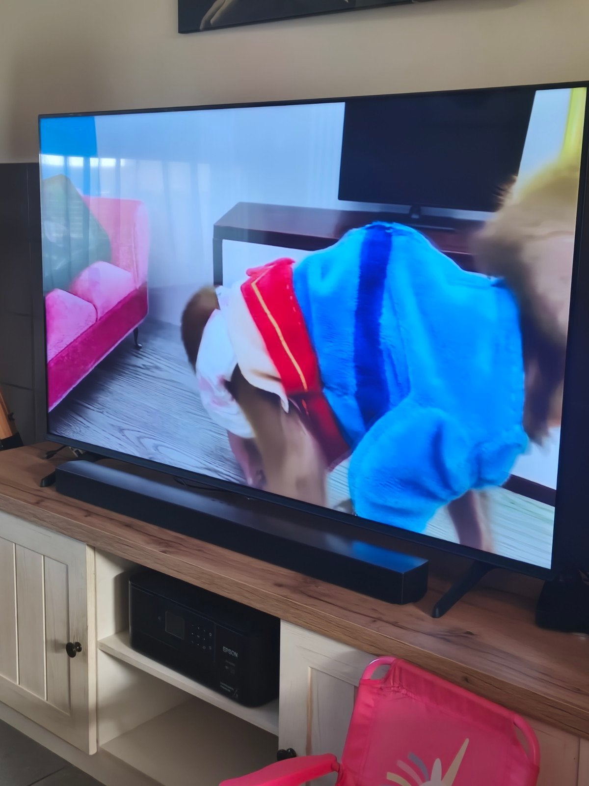 als nieuwe hissense 55 inch 4k bijna niet gebruikt, Ophalen