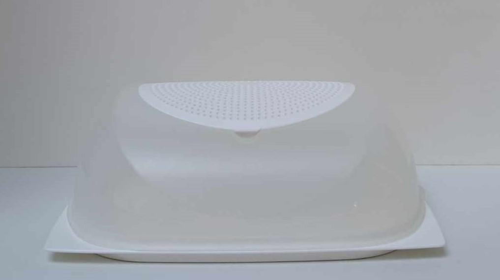Tupperware™ « Maxi CheeSmart » Cave - Plateau à Fromage, Maison & Meubles, Envoi, Comme neuf, Blanc, Boîte