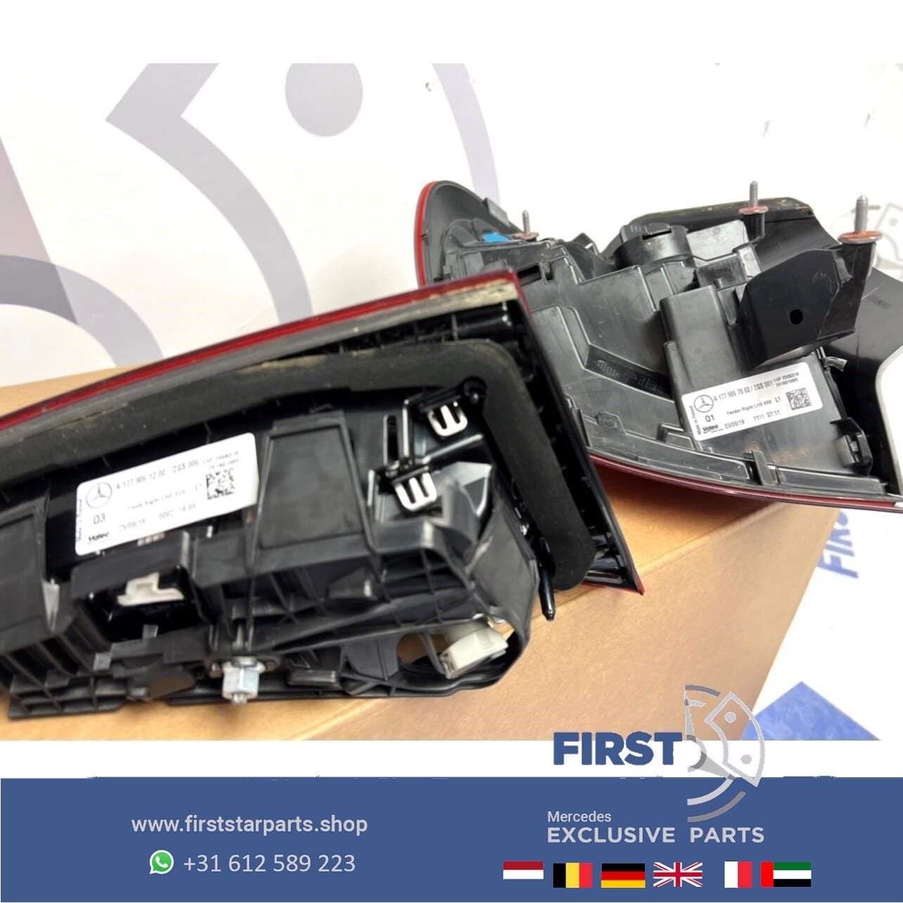 W177 LED ACHTERLICHTEN HALF SET LINKS RECHTS Mercedes A Klas, Gebruikt, -, Voor, Ophalen of Verzenden