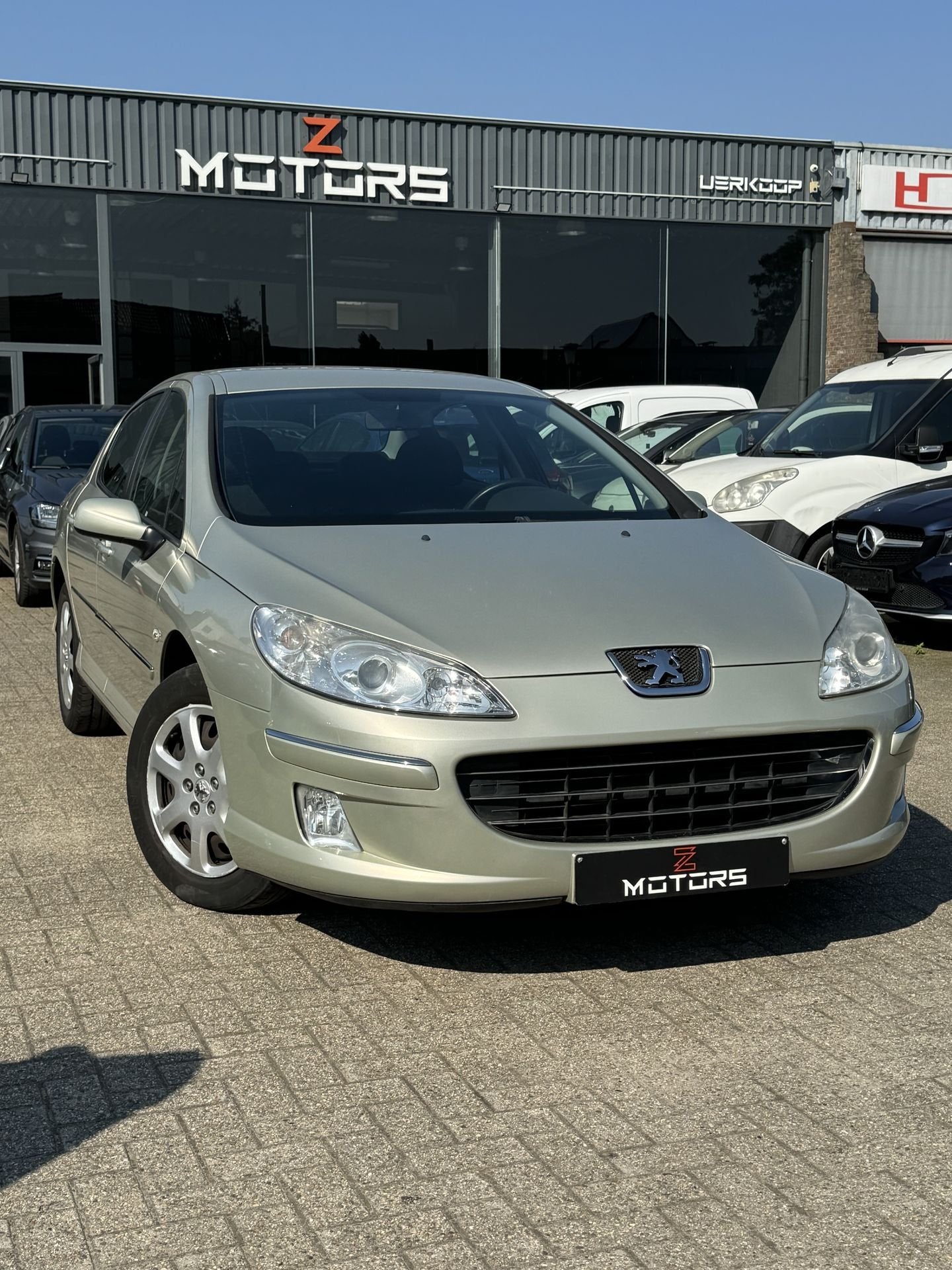 Peugeot 407 | Benzine | Airco, Auto's, Stof, Gebruikt, 1749 cc, Bedrijf