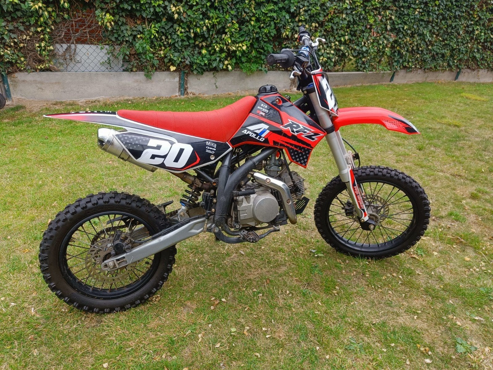 Rfz Apollo 140cc. Lees beschrijving!!!, Fietsen en Brommers, Apollo, Gebruikt, Pitbike, Schijfrem