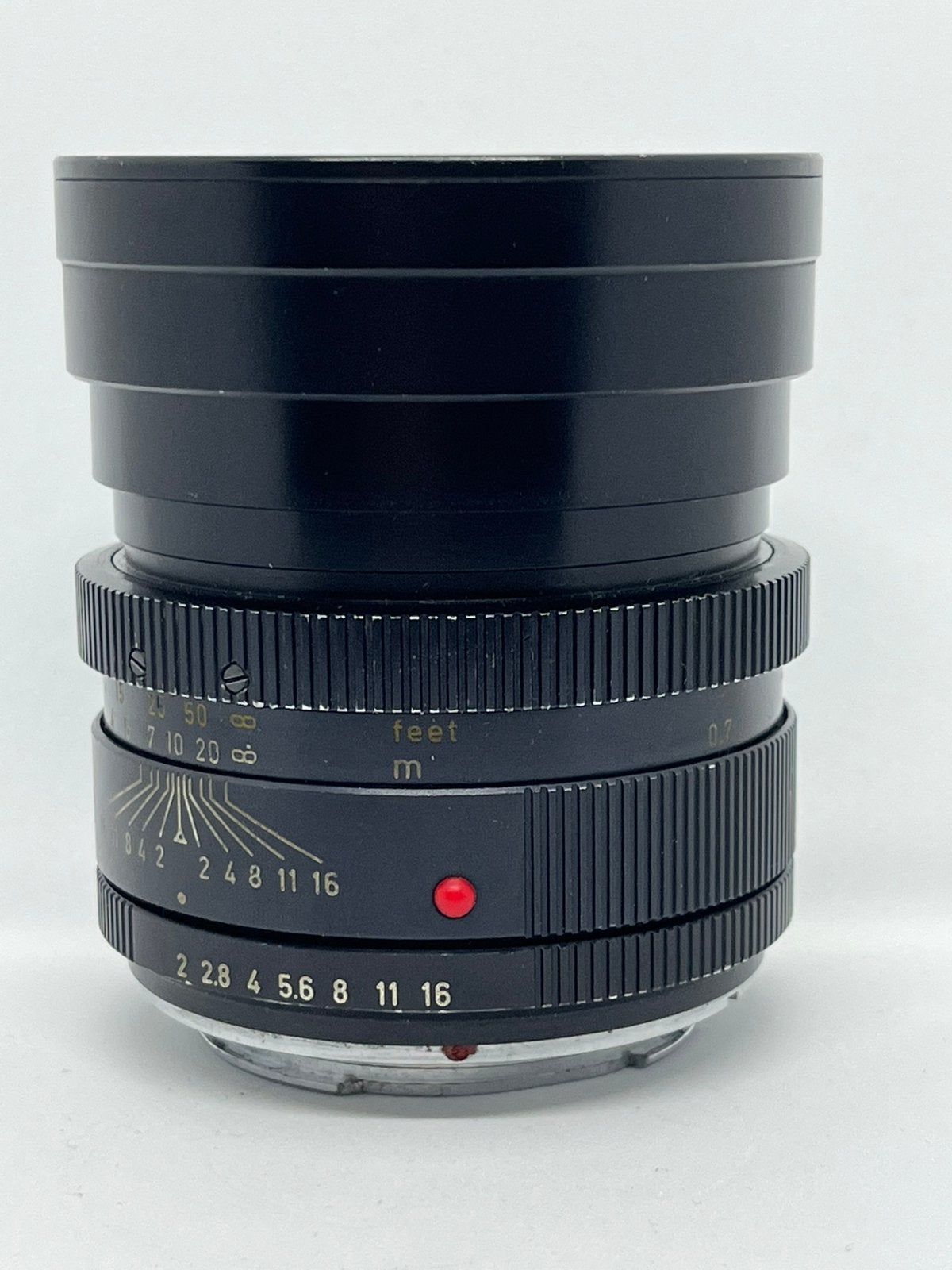 Leica, Leitz Summicron-R 1:2/90 90mm f2, Ophalen of Verzenden, Gebruikt, Telelens