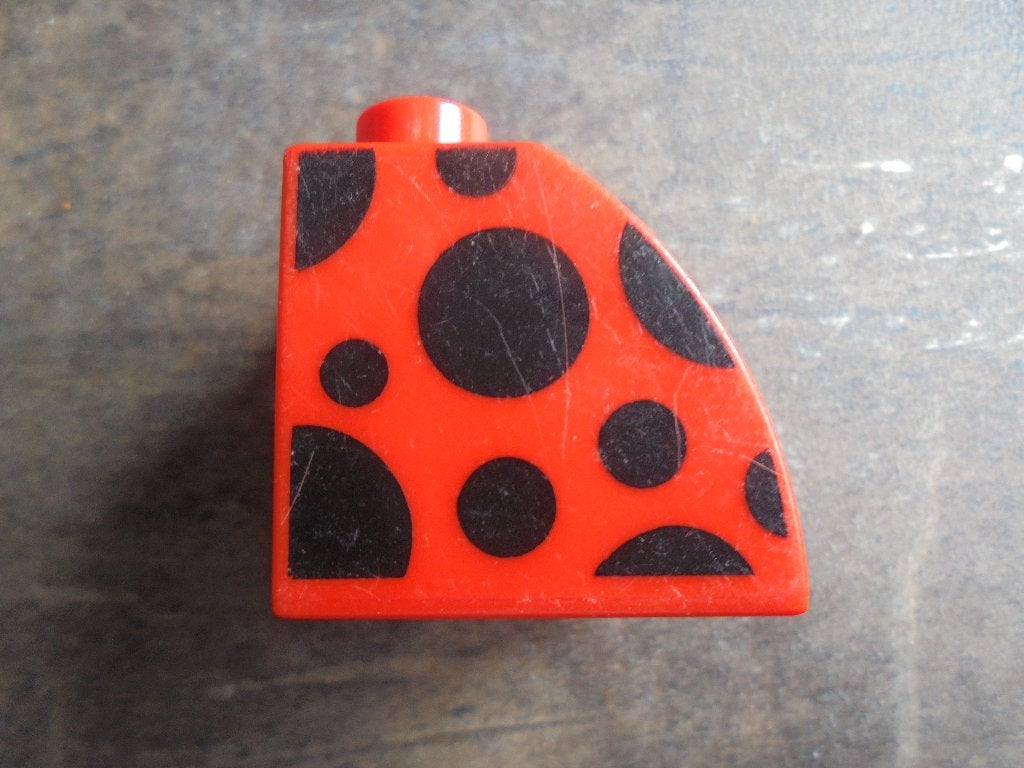 Lego Duplo Brick 2x2x1,5 Slope Curved (zie foto's) 2, Enlèvement ou Envoi, Utilisé, Briques en vrac, Duplo