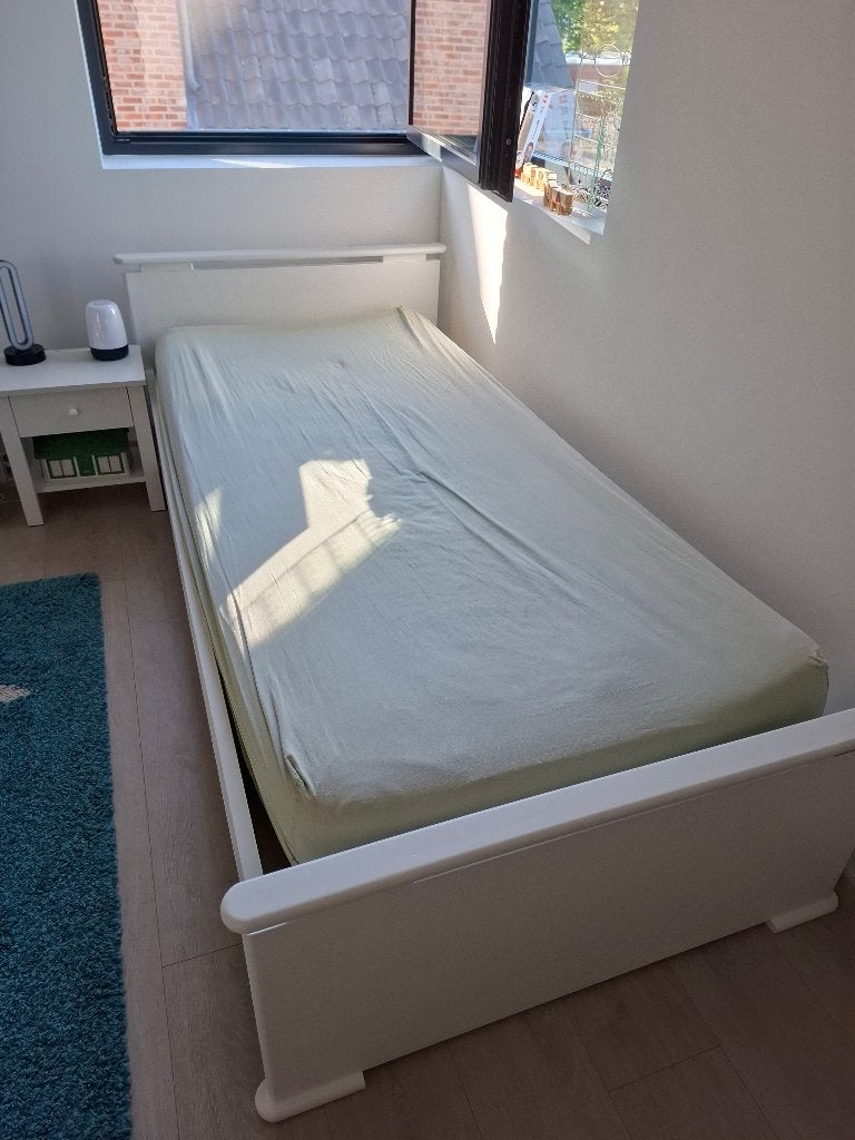 Kinderbed met matras, Ophalen, 85 tot 100 cm, Gebruikt, Matras
