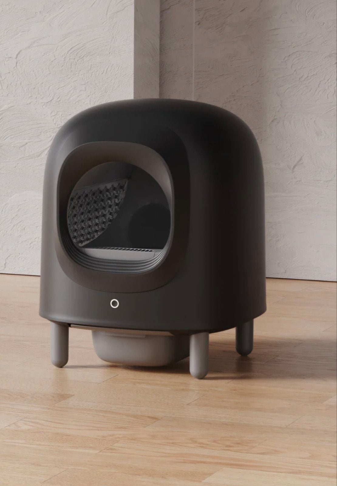 Volledig automatische kattenbak, Ophalen