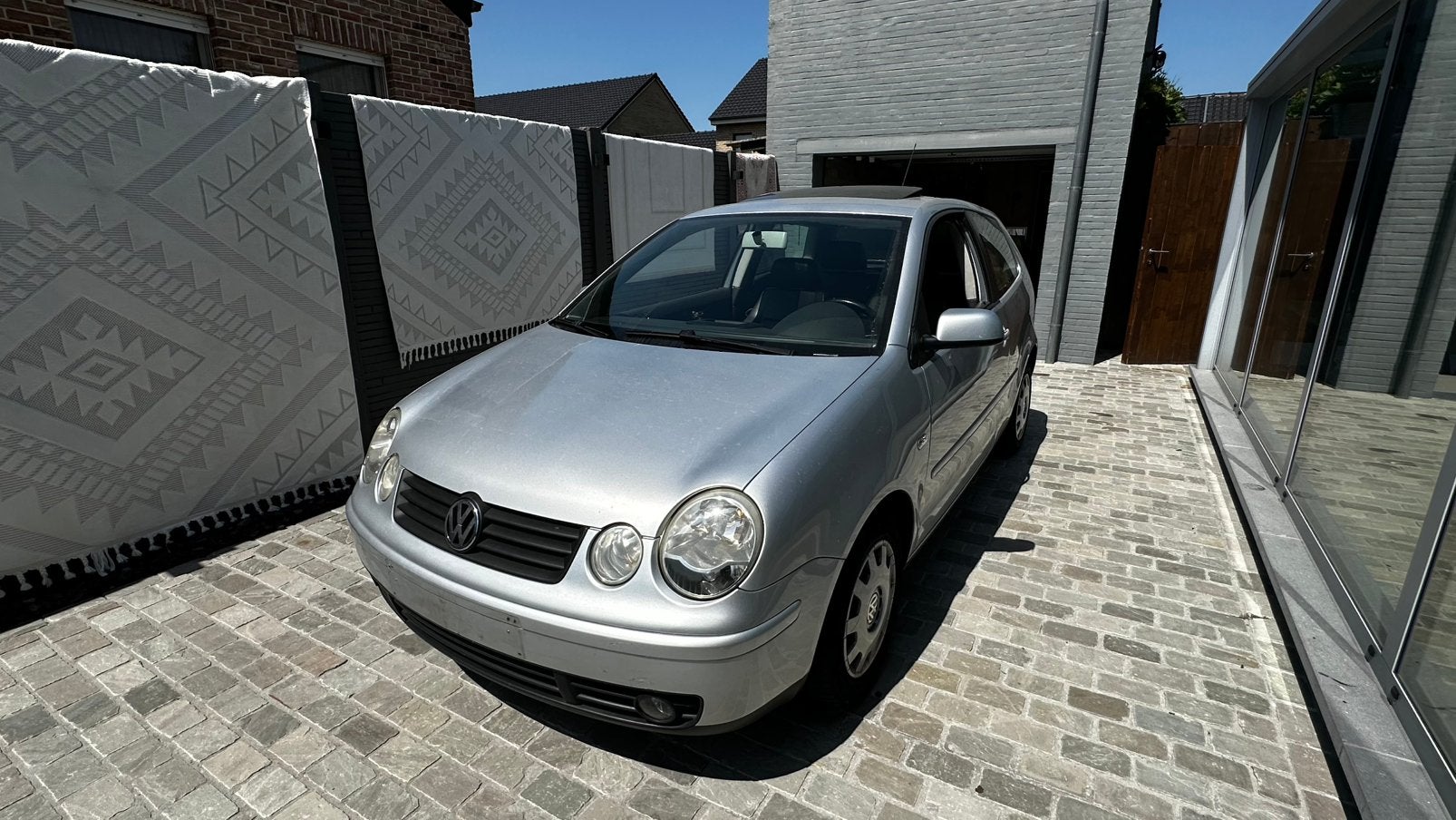 Volkswagen Polo 1.4l 16v 101pk️❗️, Voorwielaandrijving, Zwart, 4 cilinders, Leder
