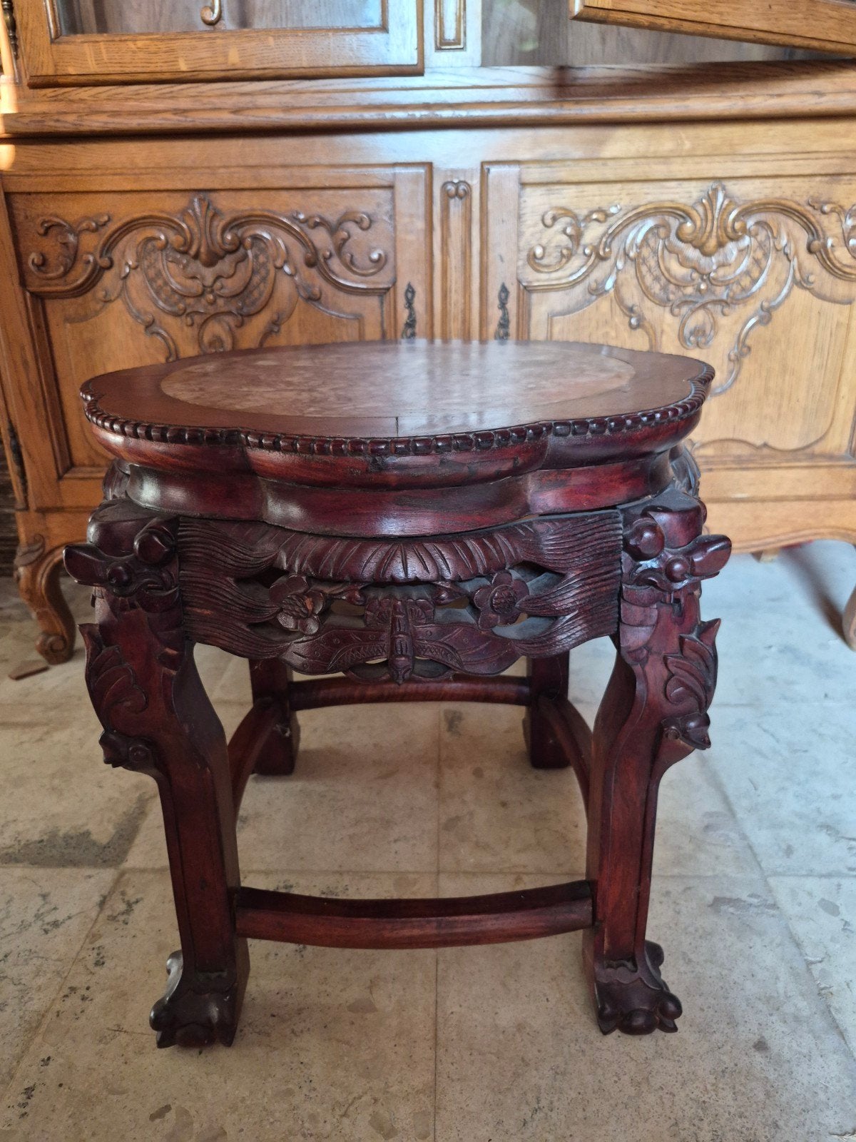 antieke chinese plantentafel, Antiek en Kunst, Ophalen