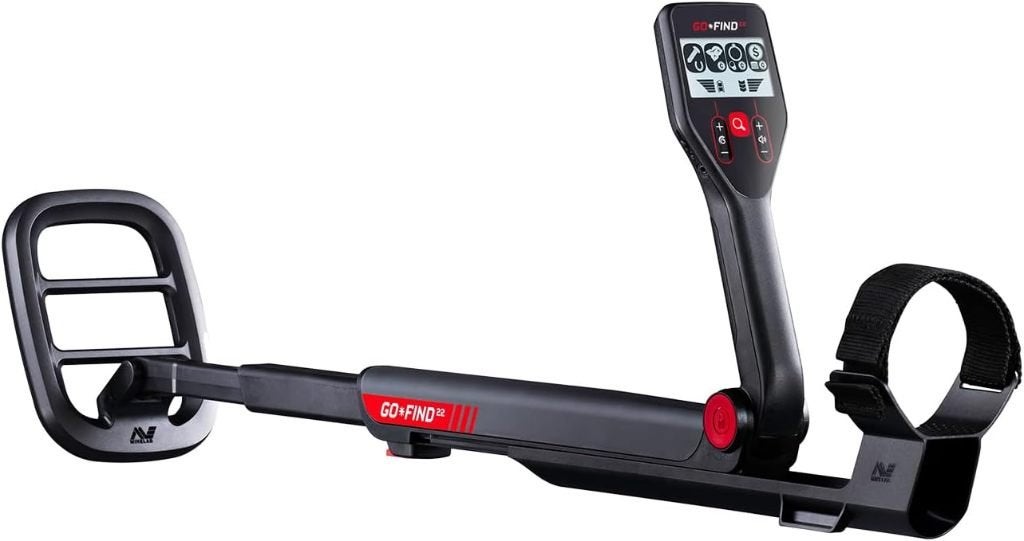 Minelab GO-FIND 22 metaaldetector – Nieuw & ongeopend, Hobby en Vrije tijd, Ophalen, Instelbare gevoeligheid, Nieuw, 30 cm of minder