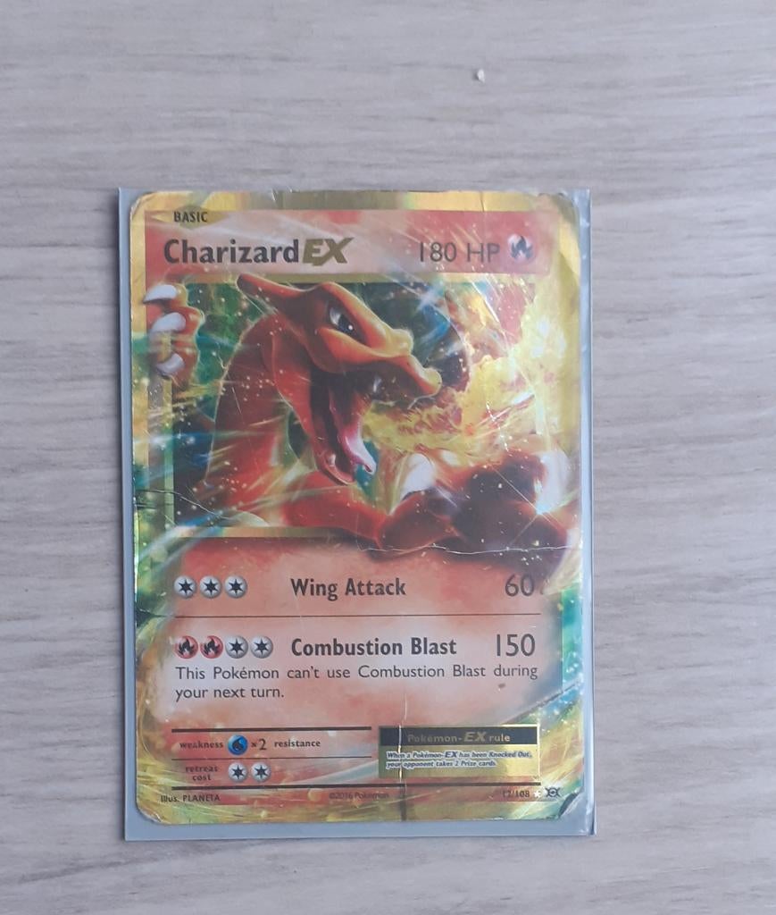 CHARIZARD EX, Ophalen, Zo goed als nieuw, Losse kaart, Foil