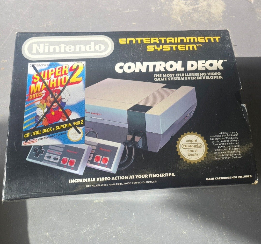 nintendo avec notice, Games en Spelcomputers, Spelcomputers | Nintendo NES