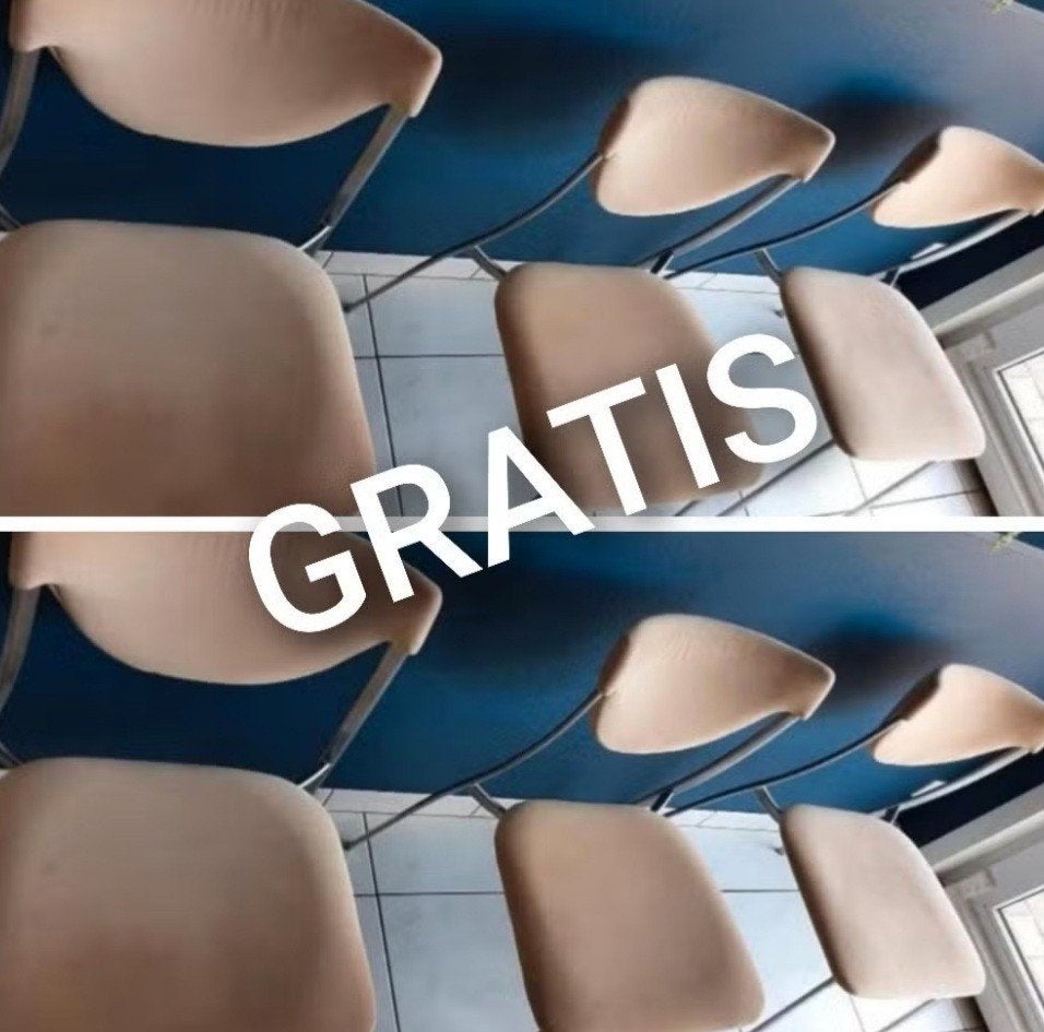 6 chaises de salle à manger GRATUITES, Enlèvement, Utilisé, Autres couleurs, Cinq, Six Chaises ou plus