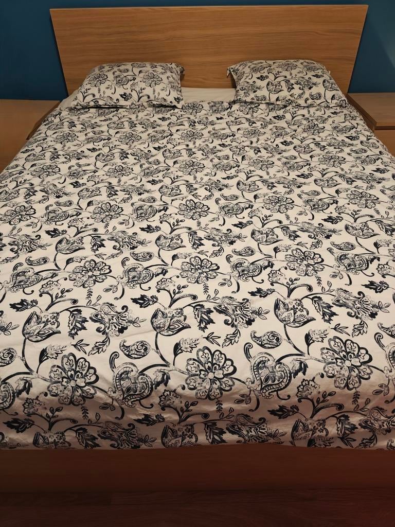 Bed 160x200 met 4 lades, inclusief pocketveer matras, Ophalen
