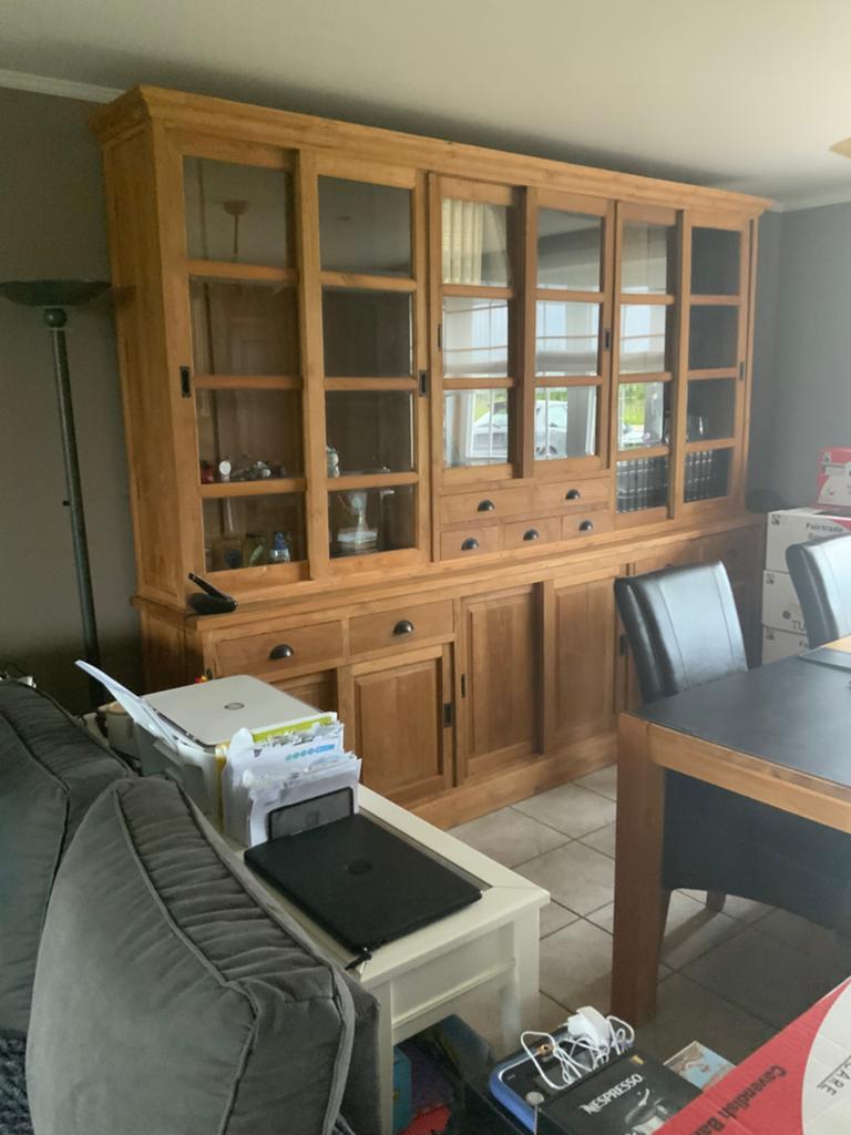 Oude massieve grenen kast, Huis en Inrichting, Ophalen, Zo goed als nieuw