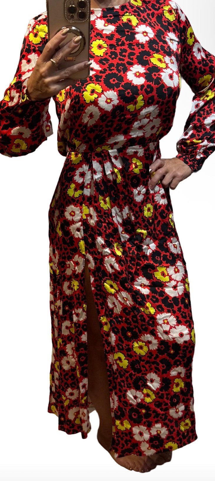 Neuve 295€ robe longue the kooples T36S, Vêtements | Femmes, Enlèvement ou Envoi, Neuf, Jaune