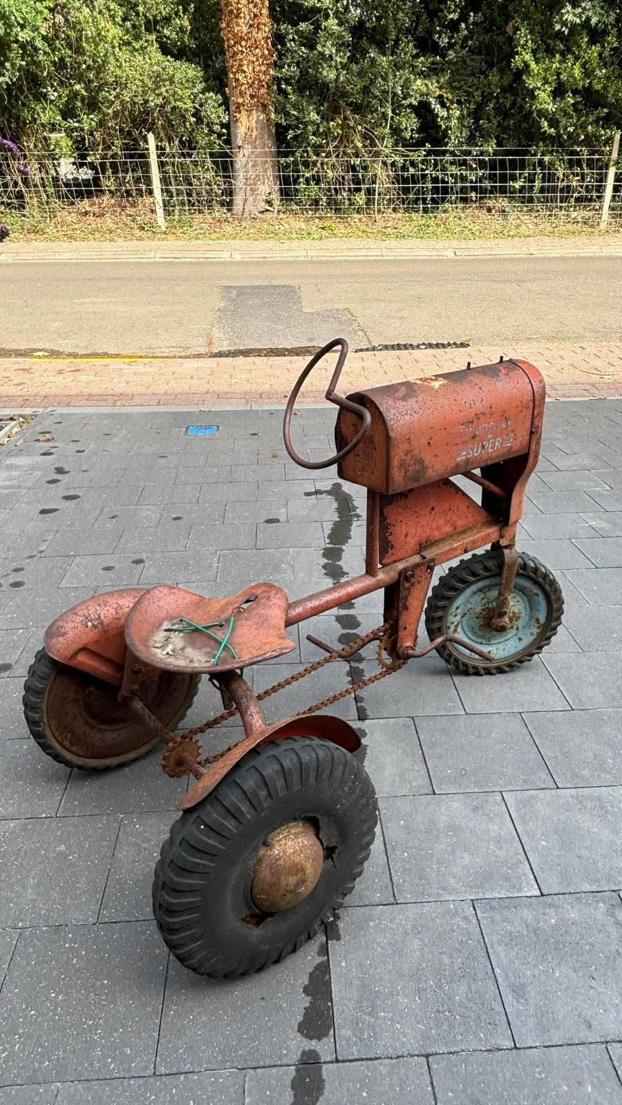 Tracteur vintage à pédales, Enlèvement, Utilisé