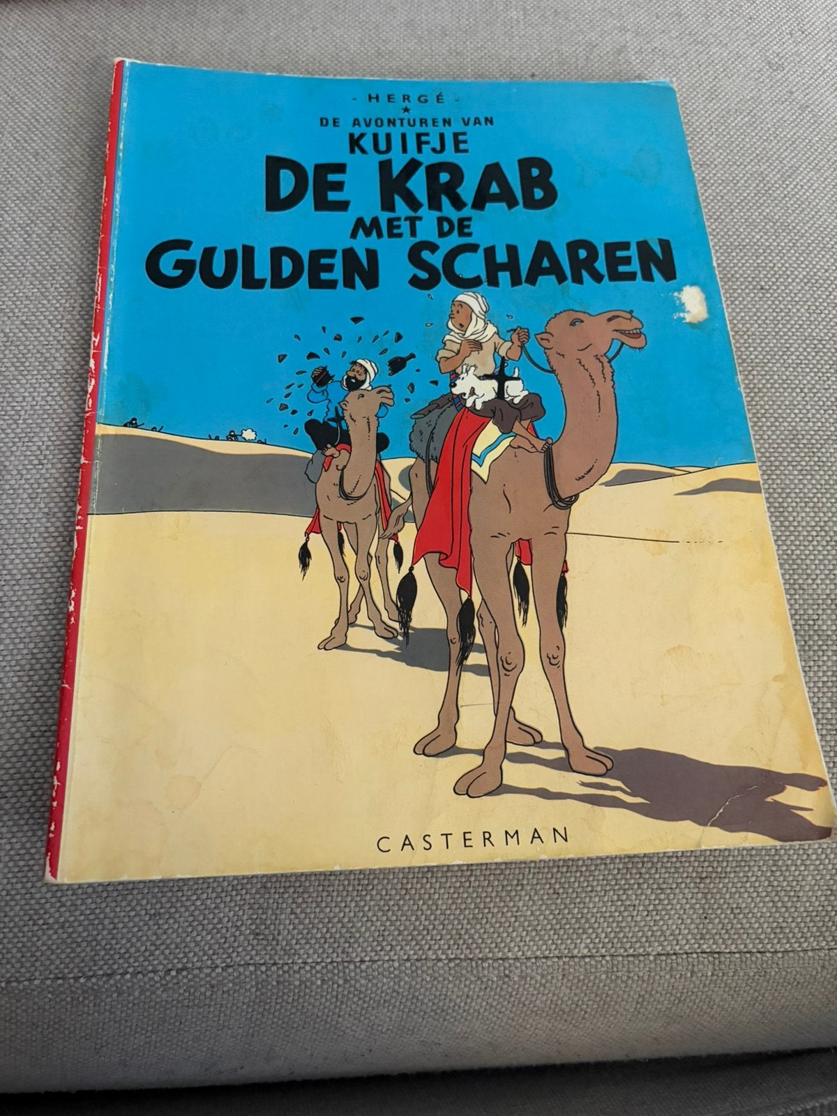 Kuifje De krab met de gulden scharen, Boeken, Ophalen of Verzenden, Gelezen